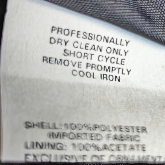 Jessica McClintock Black Prom Dress Vintage 80s Formal Gown Rhinestones  Satin 4 - Picture 12 of 14